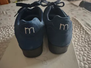 Scarpe sportive camoscio blu notte Mollitor