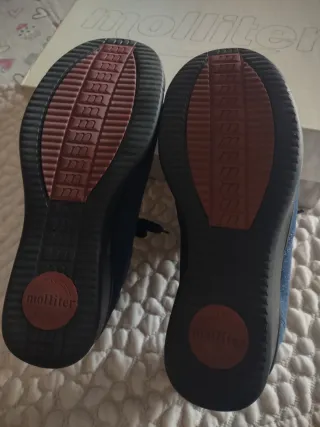 Scarpe sportive camoscio blu notte Mollitor