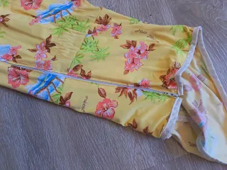 Vestido Hawaiano Amarillo s