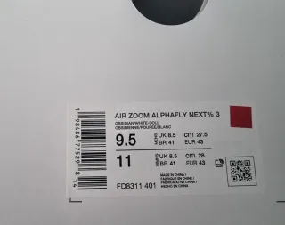 Nike Air Zoom Alphafly Next %3 T43