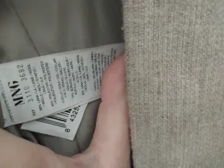 Chaqueta Mango Beige