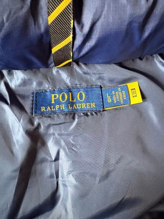 Piumino Ralph Lauren Blu Nuovo
