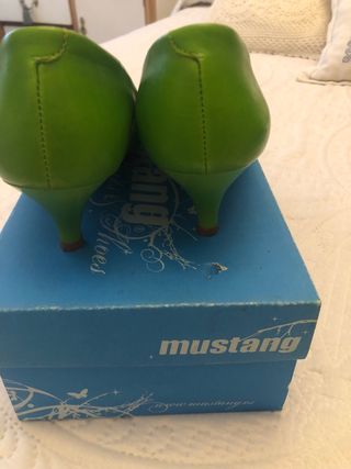 Zapatos Mustang Verdes
