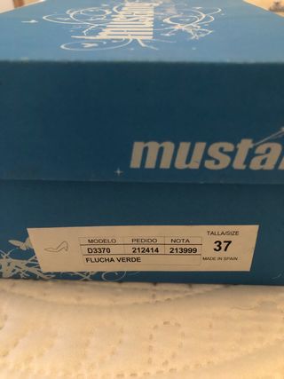 Zapatos Mustang Verdes
