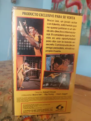 VHS Bruce Lee: Juego con la Muerte