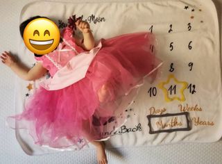 Disfraz Bella Durmiente bebé