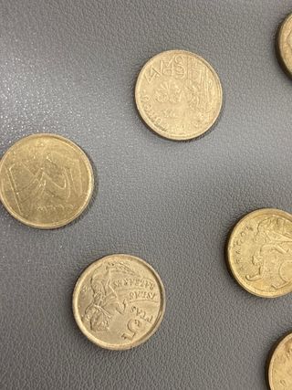 Lote 5 Pesetas Monedas