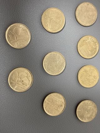 Lote 5 Pesetas Monedas