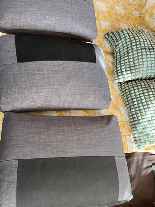 Cojín sofá cama Ikea FRIHENTEN gris