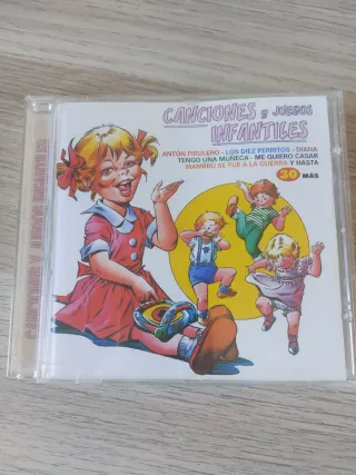 CD Canciones y Juegos Infantiles