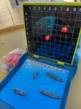 Juego Hundir la Flota Plegable