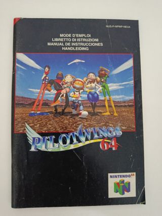 Manual Pilotwings 64 Nintendo