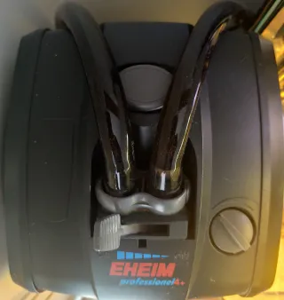 Acuario 125L con filtro y decoración