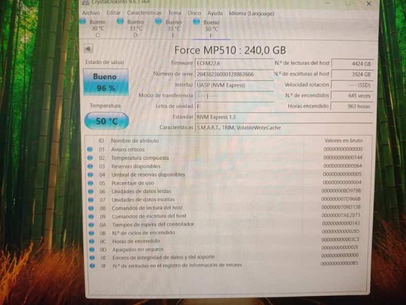 Corsair MP510 M.2 NVMe SSD 240GB afbeelding 3