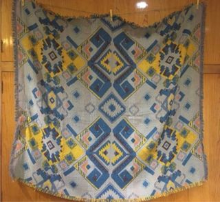 Bufanda con Diseños Geométricos