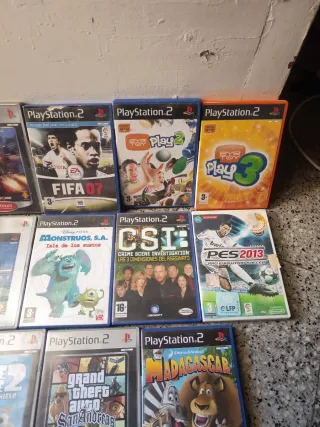 Lote 14 Juegos PS2 (PlayStation 2) NO NEGOCIABLE