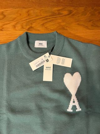 Ami Paris Jersey Verde