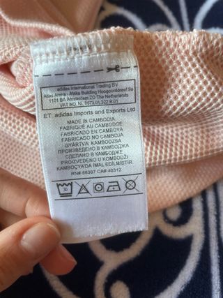 Sudadera Adidas Rosa Talla S