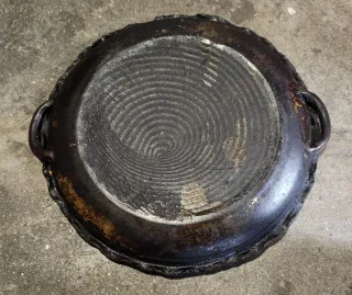 Plato/Cazuela de Barro Decorado