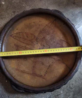 Plato/Cazuela de Barro Decorado