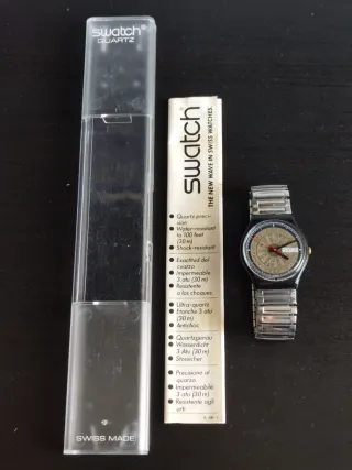 Reloj Swatch GB713 Ticker Tape