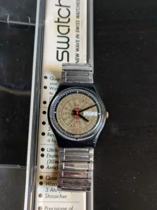 Reloj Swatch GB713 Ticker Tape