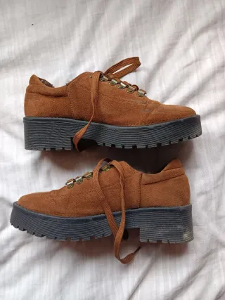 Zapatos Marypaz ante marrones