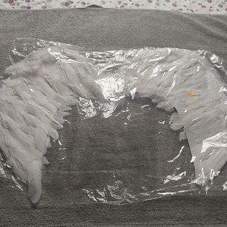 Disfraz Ángel Alas, corona y cubrebotas