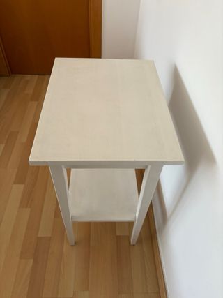 Mesita de noche Ikea blanca