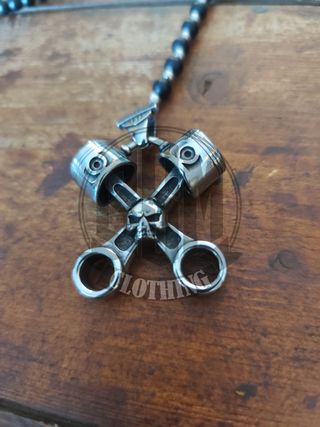 Rosario Harley-Davidson skull pistoni