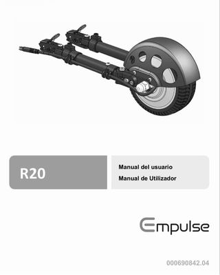 Motor silla de ruedas plegable EMPULSE R20