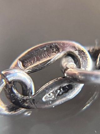 Collana Argento 925 Unisex Vintage