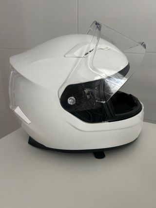 Casco moto blanco UNIK