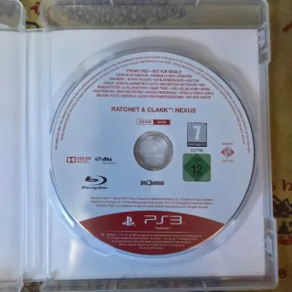 Ratchet & Clank Nexus ejemplar de presentacion ps3