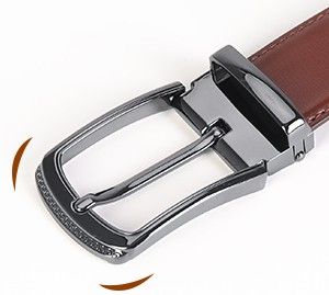 Cinturón de cuero marrón   KTMOW hombre