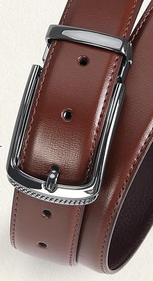 Cinturón de cuero marrón   KTMOW hombre