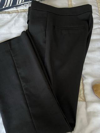 Pantalones flare negros
