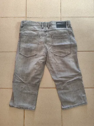 Bermuda vaquero Angelo Litrico gris w36- talla 46