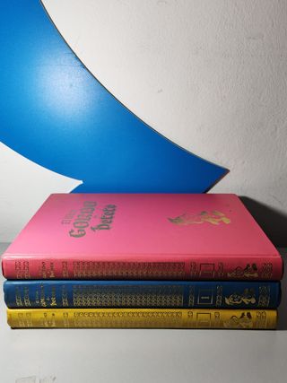 Lote libro gordo de Petete, tres tomos, el rosa, a