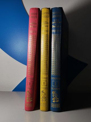 Lote libro gordo de Petete, tres tomos, el rosa, a