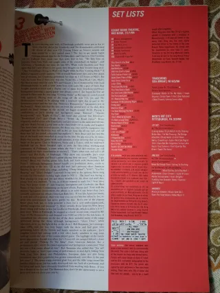 Revista Springsteen. Point Blank. Espanyola.