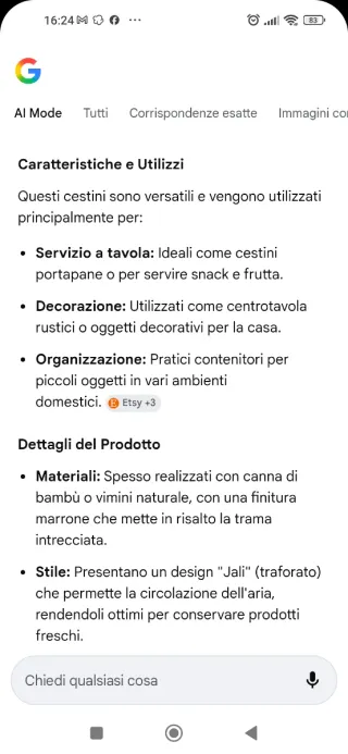 Cesto vimini antico vintage