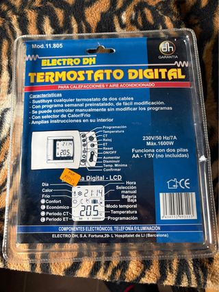 Termostato Digital Electro DH