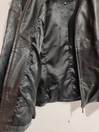 Chaqueta Piel Vintage In Extenso Talla 46