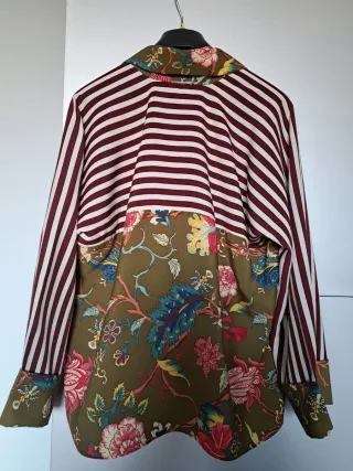 Camicia Maison Scotch seta fantasia floreale tg.S