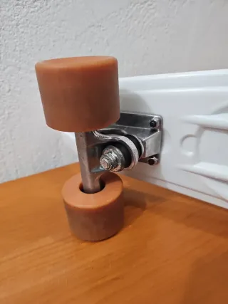 Mini patineta blanca