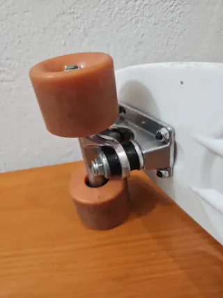 Mini patineta blanca