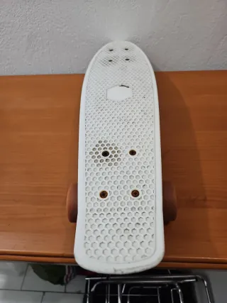 Mini patineta blanca