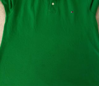 Camisa Polo Tommy Hilfiger Verde Talla M