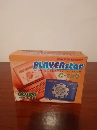 Reproductor Cassette COSON C-120 Azul